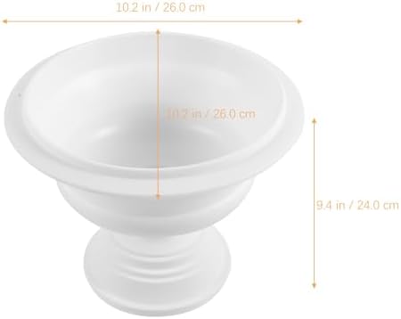 PRETYZOOM Retro Flowerpot Decor Vase for Front Porch
