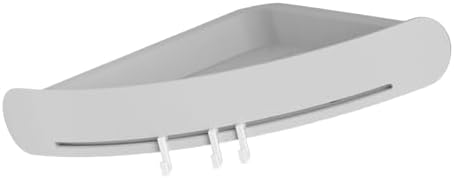 Corner Wall Shower Shelf Space-Saving Bathroom Storage Shelf