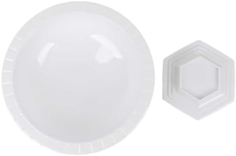 Efavormart 3 Pack White Roman Style Footed Compote Bowls