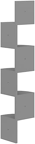 Floating Wall Corner Shelf - Gray Design