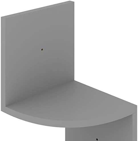 Floating Wall Corner Shelf - Gray Design
