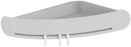 Corner Wall Shower Shelf Space-Saving Bathroom Storage Shelf