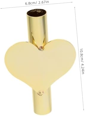 BESPORTBLE Heart-Shaped Wall Vase for Dried Flowers