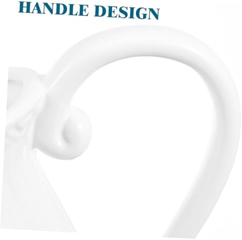HEALLILY 1pc Ceramic Pitcher Vase White Decorative