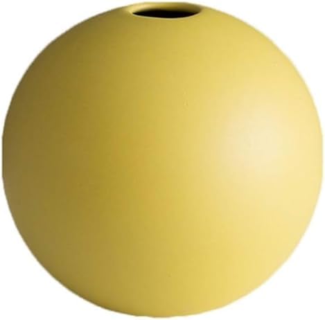 Classic Craftsmanship Ceramic Trumpet Vase for Living Room