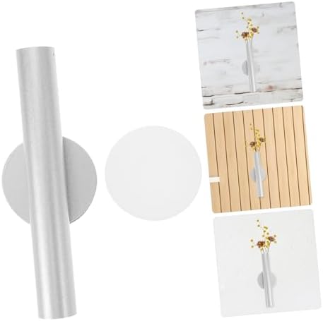 Cabilock Metal Wall Vase for Dried Bouquets and Faux Flowers