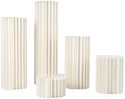 Wedding Centerpiece Cardboard Vases 5pcs Foldable Display Stands