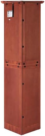 ZeHuoGe 4-Tier Corner Cabinet with 8 Doors
