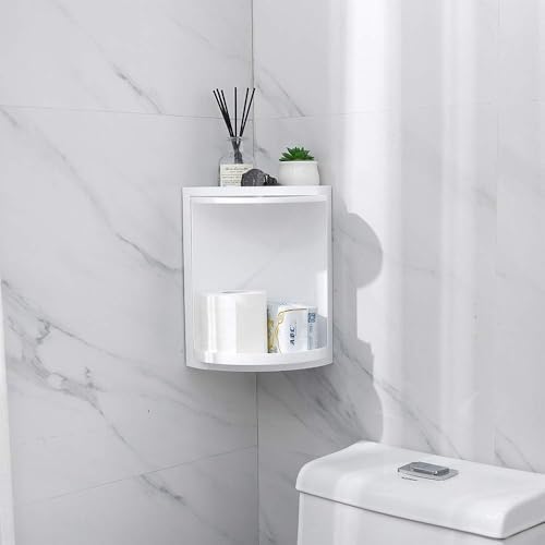 Multifunction Corner Shelf with Rotating Design