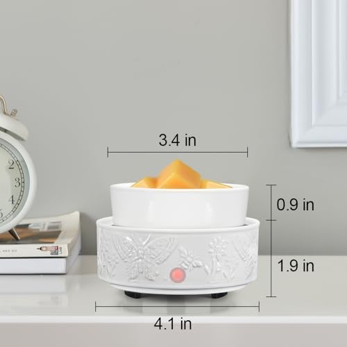 Butterfly Design Electric Candle Warmer for Wax Melts