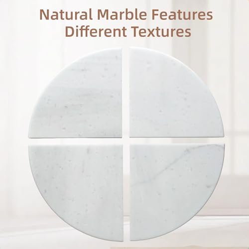 White Marble Corner Shower Shelf 9 Inch