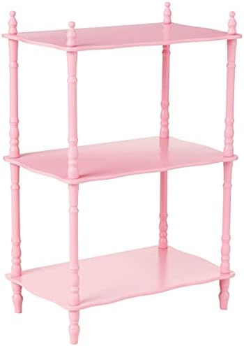 Frenchi Furniture Shelf Pink 3 Level
