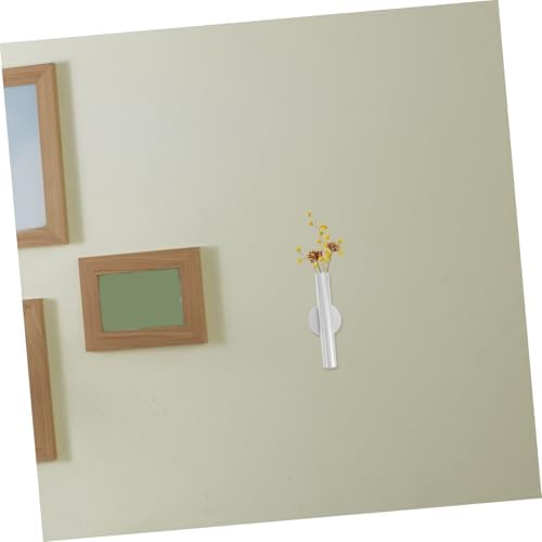 IMIKEYA Wall-Mounted Flower Tube Scandinavian Metal Vase