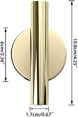 Juxyes Wall Flower Vase Tube Set of 2