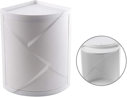 Multifunction Corner Shelf with Rotating Design