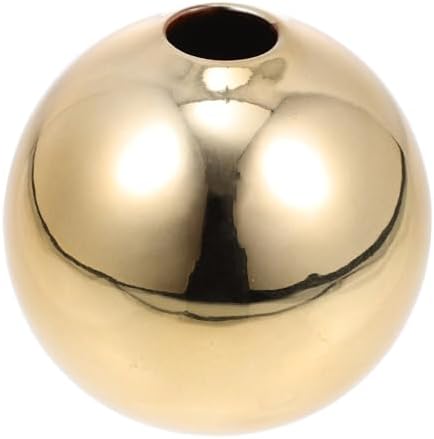 Amosfun Abstract Ceramic Vase with Gold Accents