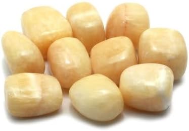 Orange Calcite Tumble Stone 20-25mm Pack of 5