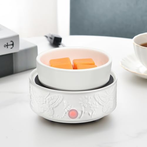 Butterfly Design Electric Candle Warmer for Wax Melts