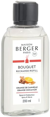 MAISON BERGER 200ml Orange Cinnamon Reed Diffuser Refill