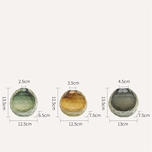 Luxury Fish Scale Glass Vase for Dry Flowers and Fresh Arrangements