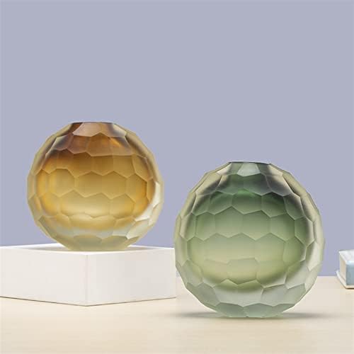 Luxury Fish Scale Glass Vase for Dry Flowers and Fresh Arrangements
