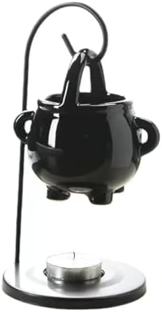 Hanging Pagan Cauldron Oil Burner with Handle