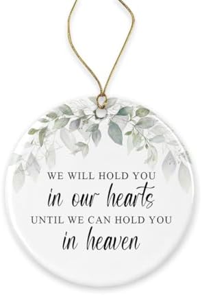 JohnPartners993 Memorial Ornament - White Ceramic Hanging Keepsake