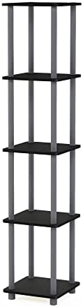 Furinno Turn-N-Tube 5-Tier Corner Display Shelf