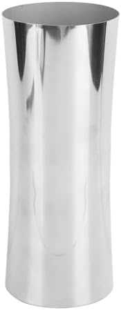 304 Stainless Steel Tall Vase with Unique Waist Shape