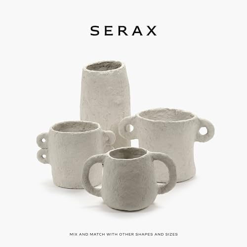 Serax Decorative Vase with Handles White