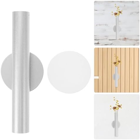 PRETYZOOM Wall Mounted Flower Vase Metal Holder for Decor