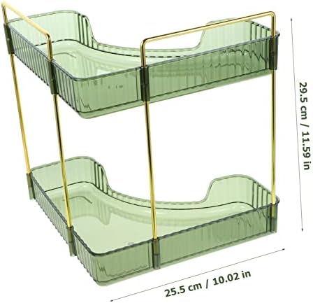 Double Corner Shelf Organizer for Bathroom and Kitchen