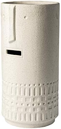 Mercana Decor Ceramic Jacob II Vase White