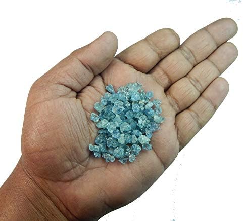 Natural Rough Aquamarine Stones for Healing and Jewelry