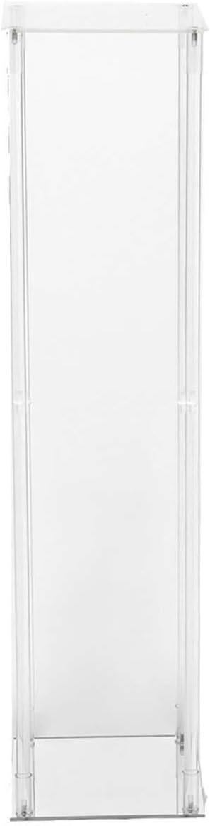 Efavormart 40 Inch Clear Acrylic Floor Vase with Mirror Base