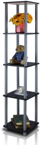 Furinno Turn-N-Tube 5-Tier Corner Display Shelf