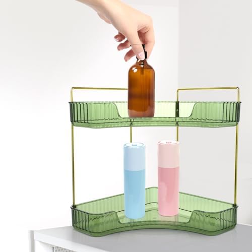 Cabilock Corner Shelf for Bathroom and Kitchen Storage