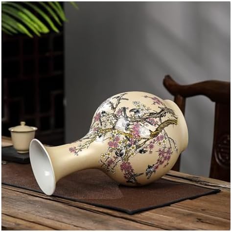 Traditional Chinese Ceramic Vase for Home Decor