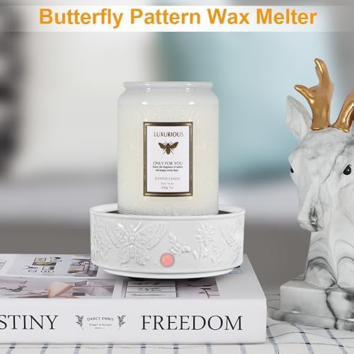 Butterfly Design Electric Candle Warmer for Wax Melts