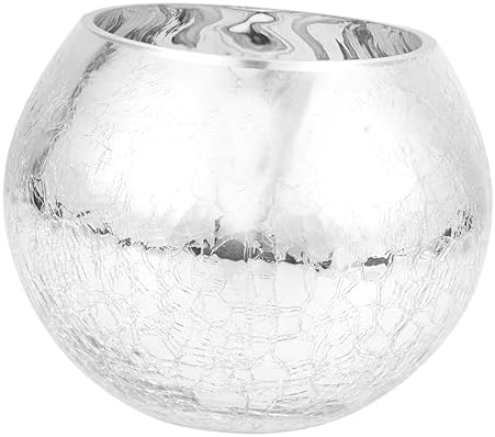 Wakauto European Style Silver Flower Vase for Centerpieces