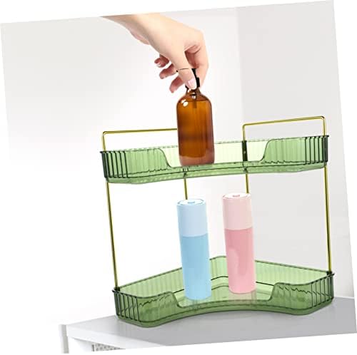 Happyyami Triangle Corner Shelf Storage Organizer Space-Saver
