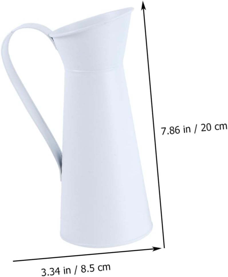 2pcs Simple Iron Vase for Modern Flower Arrangement