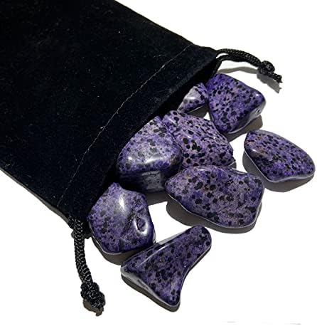Tumbled Purple Dalmation Jasper 3 Pound Set