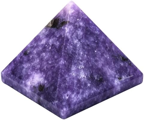 Lepidolite Pyramid 1 Inch Crystal for Energy Healing