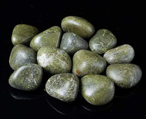 Vessonite Tumbled Stones - 13 Piece Set for Healing Decor