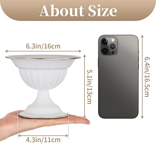 Sziqiqi Modern White Flower Vase for Wedding Centerpieces
