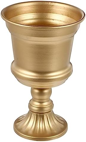 VOSAREA Metal Flower Vase for Wedding and Home Decor