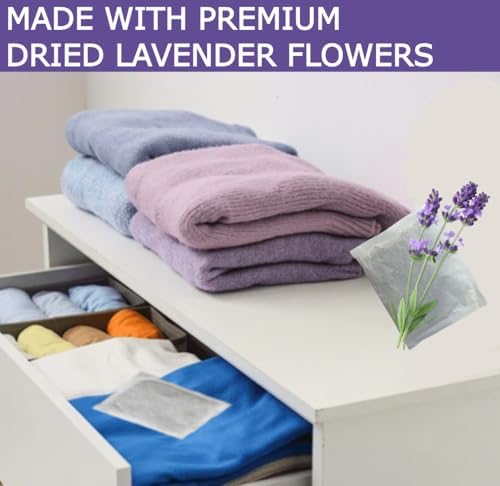 Ultra Essentials Lavender Sachets Fresh Natural Fragrance 4 Pack