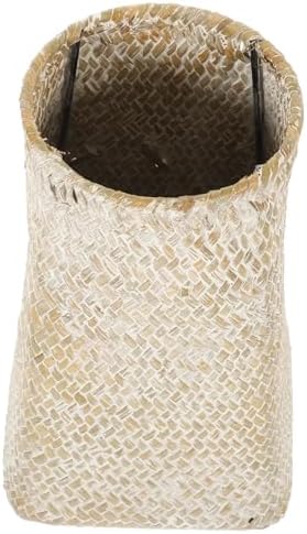 VICASKY Seagrass Woven Flower Vase for Home Decor