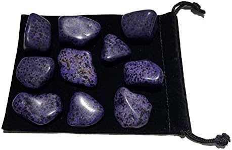 Tumbled Purple Dalmation Jasper 3 Pound Set